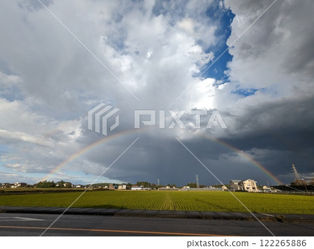 Rainbow after rain 122265886