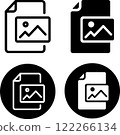 Image and text file icon set 122266134