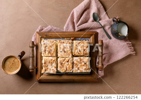 Norwegian sweet cake Verdens Beste Kake 122266254