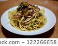 Delicious Takana Pasta 122266658