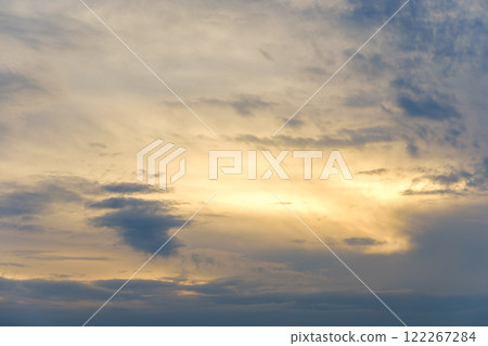 黃昏時柔和的天空 122267284
