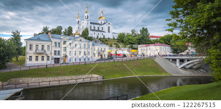 Holy Dormition Cathedral in the center of Vitebsk. 122267515