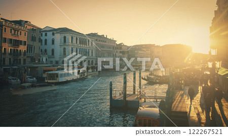 Water channels in the city of Venice Water channels in the city of Venice 122267521
