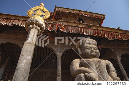 Buddhist temple in Lalitpur near Kathmandu. Buddhist temple in Lalitpur near Kathmandu. 122267583