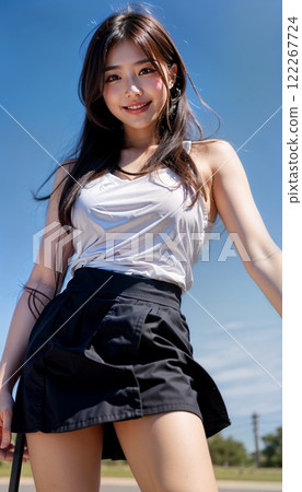 Cosplay at beautiful tourist spots Cosplay at beautiful tourist spots 122267724