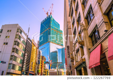 1 月 23 日，日本東京城市景觀。期待日本橋1丁目再開發案等=2020年1月23日 122267769