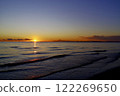 Sunset on Makuhari Beach 122269650
