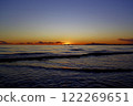 Sunset on Makuhari Beach 122269651