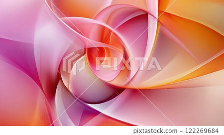 Swirling abstract patterns in vibrant shades 122269684