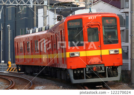 [TS] Tobu Kameido Line 8000 series train (revival paint - red) 122270024