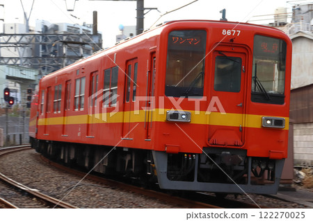 [TS] Tobu Kameido Line 8000 series train (revival paint - red) 122270025