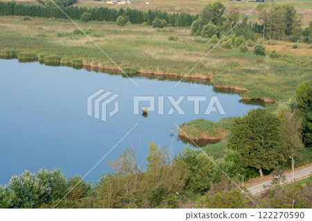 Beautiful view of Lisi lake in Tbilisi 122270590