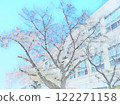櫻花風景 入學典禮學校 122271158