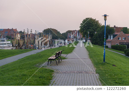 eastern frisia at the north sea in germany 122272260