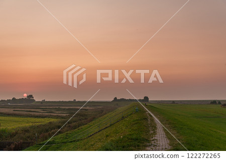 eastern frisia at the north sea in germany 122272265