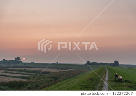 eastern frisia at the north sea in germany 122272267