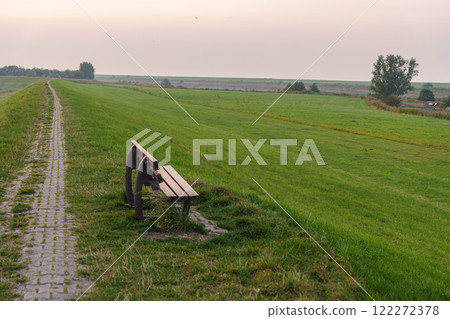 eastern frisia at the north sea in germany 122272378