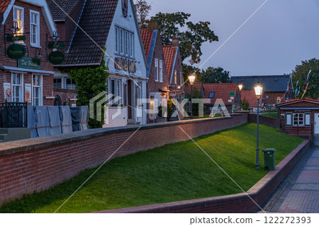 eastern frisia at the north sea in germany 122272393