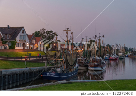 eastern frisia at the north sea in germany eastern frisia at the north sea in germany 122272408