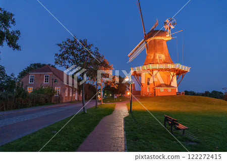 eastern frisia at the north sea in germany eastern frisia at the north sea in germany 122272415