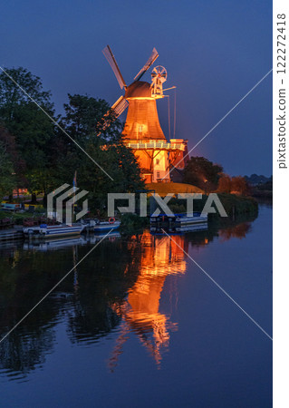 eastern frisia at the north sea in germany 122272418