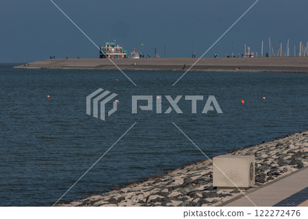 eastern frisia at the north sea in germany eastern frisia at the north sea in germany 122272476