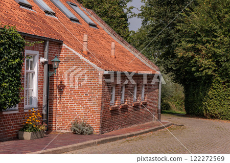 eastern frisia at the north sea in germany 122272569