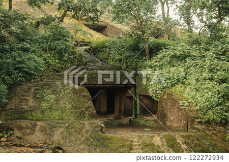 Kanheri Caves in the forests of the Sanjay Gandhi National Park, India Kanheri Caves in the forests of the Sanjay Gandhi National Park, India 122272934