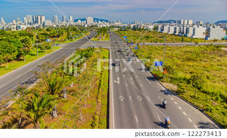 Suburban highway. 122273413