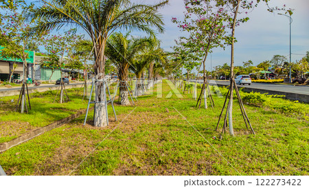 Suburban highway. 122273422