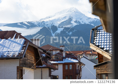 Bansko, Bulgaria Todorka peak, winter ski zone Bansko, Bulgaria Todorka peak, winter ski zone 122274136