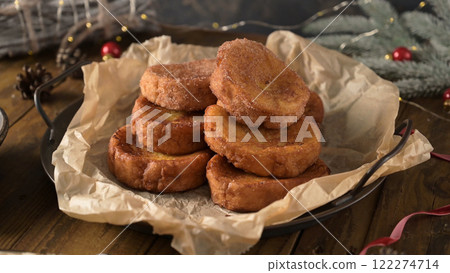 Traditional Christmas Rabanadas Traditional Christmas Rabanadas 122274714