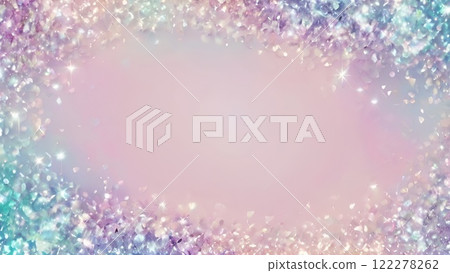 Luxurious mother-of-pearl motif, gold and glitter wedding background texture wallpaper 122278262