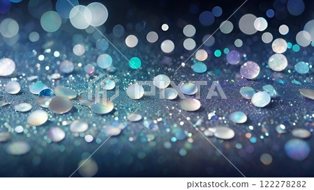 黑色背景豪華珍珠母貝圖案金色和閃光婚禮背景紋理壁紙 122278282