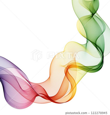 Smoke abstract background with curve. Suitable for poster, wallpaper, cover and flyer. Color wave. Eps10 Smoke abstract background with curve. Suitable for poster, wallpaper, cover and flyer. Color wave. Eps10 122278945