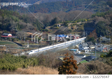 Tokaido Shinkansen Shin-Yokohama-Odawara JR Central JR West N700A Series LargeA Nozomi Hikari Tokaido Shinkansen Shin-Yokohama-Odawara JR Central JR West N700A Series LargeA Nozomi Hikari 122279347