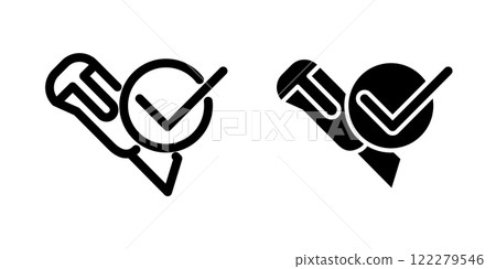 Cutter icon design template 122279546