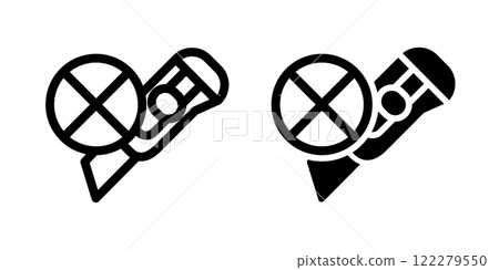 Cutter icon design template 122279550