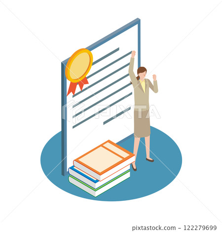 一個很高興獲得資格的女人 122279699