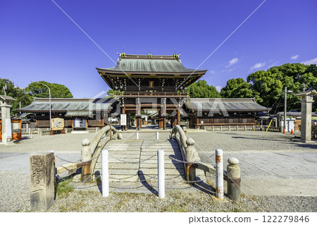愛知縣一宮市 真澄田神社樓門 愛知縣一宮市 真澄田神社樓門 122279846