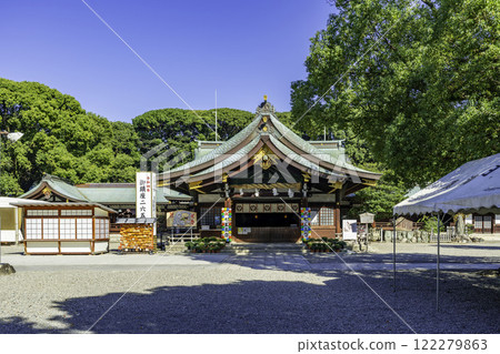 愛知縣一宮市 真澄田神社參拜殿 122279863