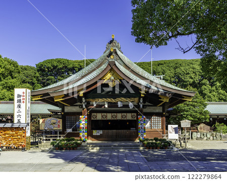 愛知縣一宮市 真澄田神社參拜殿 122279864