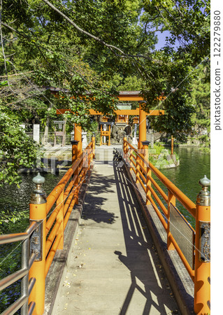愛知縣一宮市真澄田神社、海雲橋、八龍神社、嚴島神社 122279880
