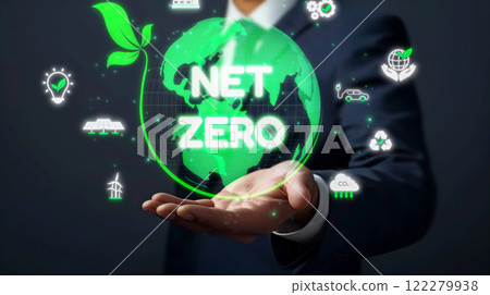 Net zero concept with sustainability EIDE Net zero concept with sustainability EIDE 122279938