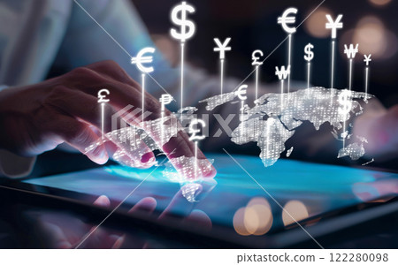 Currency Exchange Revolution in Finance and Money EIDE 122280098