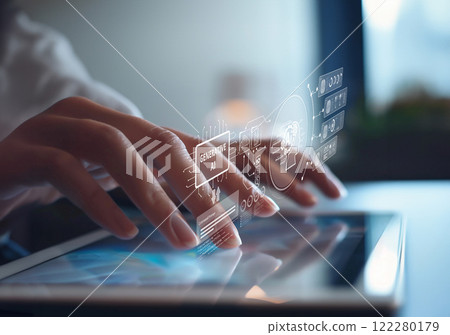 Human interact with AI artificial intelligence brain process generative AI EIDE Human interact with AI artificial intelligence brain process generative AI EIDE 122280179