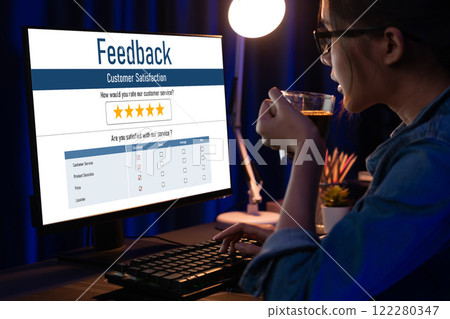 Customer feedback and review analysis by brisk computer software 122280347