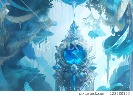 Luxury Jewelry Design Image - Aquamarine Gemstones and Jewelry 122280533