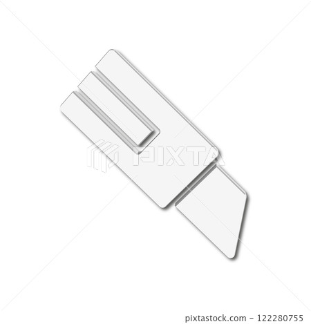 Cutter icon design template 122280755