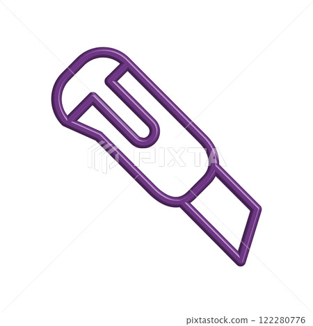 Cutter icon design template 122280776